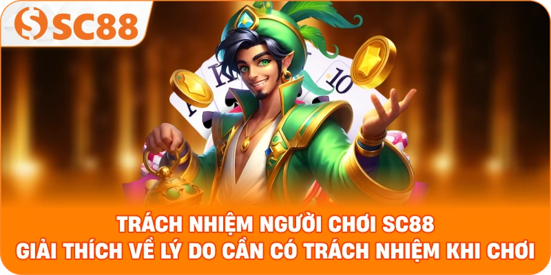 Trách nhiệm người chơi SC88 giải thích về lý do cần có trách nhiệm khi chơi.